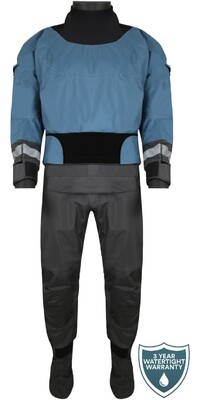 2023 Typhoon Multisport 2.0 Back Zip Drysuit 100198 - Teal / Graphite